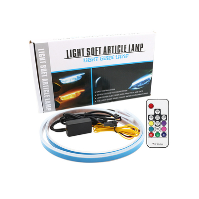 Maak Strook van de 5050 Auto de Koplamp Geleide Buis/de Geleide Stroken van Staartlichten 45cm waterdicht 60cm