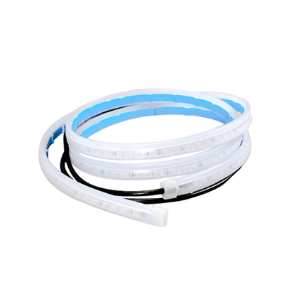 12V de openlucht Geleide Autodeur die Lichte Witte Strook waarschuwen maakt 120cm waterdicht