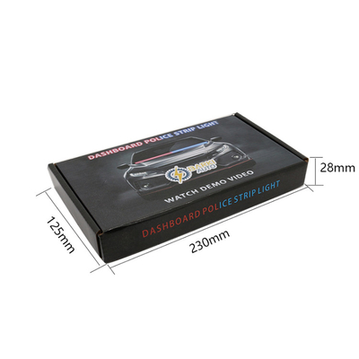 12V de openlucht Geleide Autodeur die Lichte Witte Strook waarschuwen maakt 120cm waterdicht