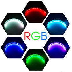 IP 67 van LEIDENE APP Auto Omringende Lichten Controlekoplamp Angel Eye Kits 360 de Uitrusting van de Haloringen van het Graadsmd Demon