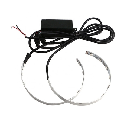 De Controle van LEIDENE van DC12V 5000lm APP de Projector Auto Stilerende Demon Auto leidde het Omringende Lichten SMD de Uitrusting van Haloringen