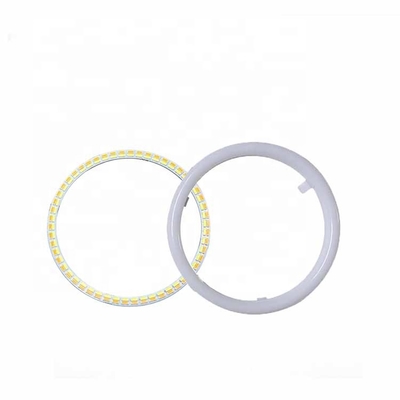 4014 LEIDENE Auto Omringende Lichten 60mm die DRL Licht Dubbel Kleur Geleid Angel Eyes Kit in werking stellen