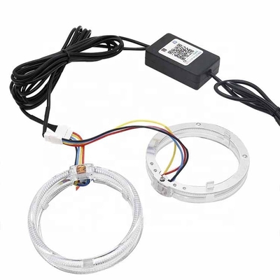 Van de Haloringen van DRL RGB de Auto Binnenlandse Geleide Omringende Lichten CCFL Angel Devil Eyes 80mm 95mm 105mm 110mm