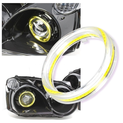 Maïskolf 90mm de RODE BLAUWE Mistlamp 12-18V van de autokoplamp van Angel Eyes