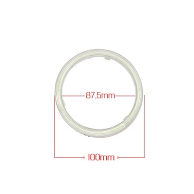 LEIDENE van maïskolfangel eyes Auto Omringende Lichten 100MM RODE BLAUWE Mistlamp 12-18V