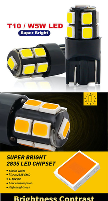 Witte 12V automotive LED-lampen voor auto's vrachtwagens en SUV's