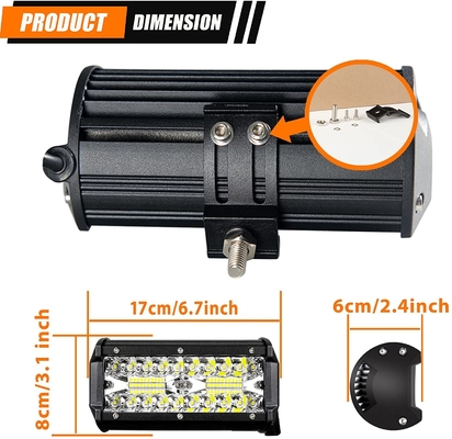 Hoog vermogen 200W LED-verlichting IP68 waterdicht aluminium legeringsmateriaal