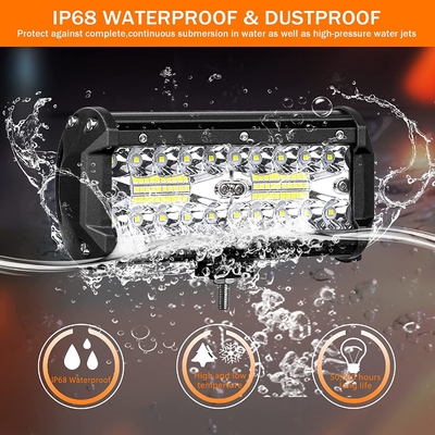 Hoog vermogen 200W LED-verlichting IP68 waterdicht aluminium legeringsmateriaal