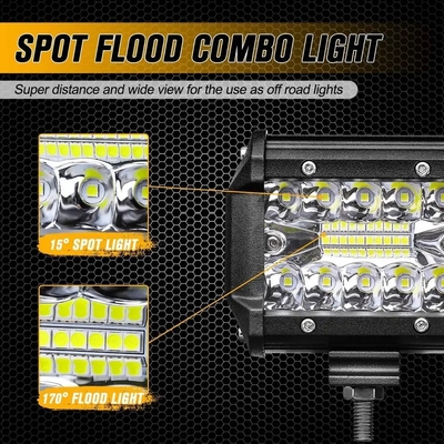 Aluminium legering LED rijlichten 10-30V LED lichtbalk voor voertuig