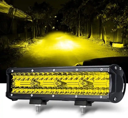6D-reflector Off Road LED lichtbalk 4x4 12V 24V Single Row Automotive LED lichtbalk