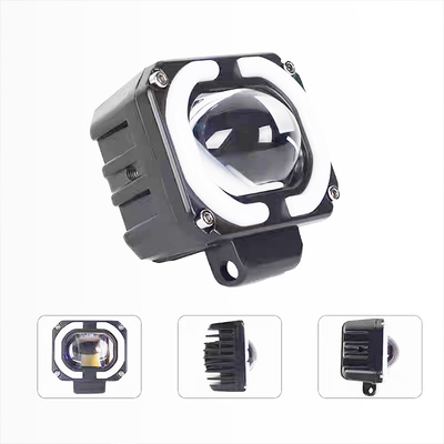 4x4 Offroad LED werklamp koplampen mist rijlicht 12-80V 4 inch 30W Dubbele kleuren
