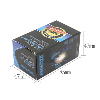 Mini rijlicht DRL Motorfiets LED koplamp Lamp H4 H6 BA20D P15D Auto Auto Fisheye Projector Lens Dubbelkleurig