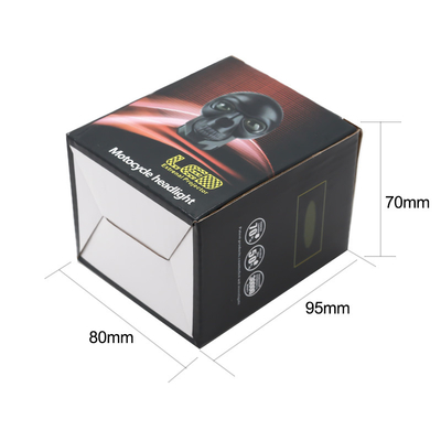 3 inch 40w Motorfiets schedel koplampen Externe schijnwerper LED Mini Driving Light Dual Color