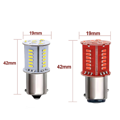 Aanpasbare LED-draailichten voor auto's 3014 30SMD S25 1156 BA15S BAU15S BAY15D Achterlicht