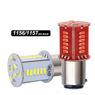 Aanpasbare LED-draailichten voor auto's 3014 30SMD S25 1156 BA15S BAU15S BAY15D Achterlicht