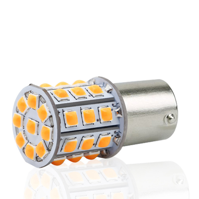 Langdurige witte LED-draaisignalen voor auto's 12V Aluminium legering lichaam Wit Geel Rood 3030 33SMD