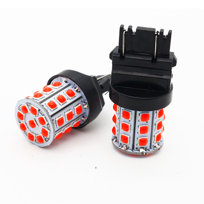 Langdurige witte LED-draaisignalen voor auto's 12V Aluminium legering lichaam Wit Geel Rood 3030 33SMD