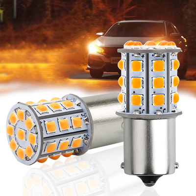 Langdurige witte LED-draaisignalen voor auto's 12V Aluminium legering lichaam Wit Geel Rood 3030 33SMD