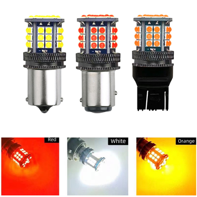 Aluminiumlegering LED-draaisignalen Indicatoren 3030 39 SMD 12v 1156 BA15S 1157 BAY15D T20 T25 Auto draaisignaal