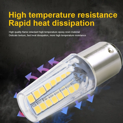 1157 32SMD Amber LED-remwielsignalen LED-lampen Auto staart stopwielsignalen achteruit voor motorfietsen