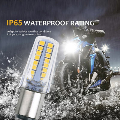 1157 32SMD Amber LED-remwielsignalen LED-lampen Auto staart stopwielsignalen achteruit voor motorfietsen