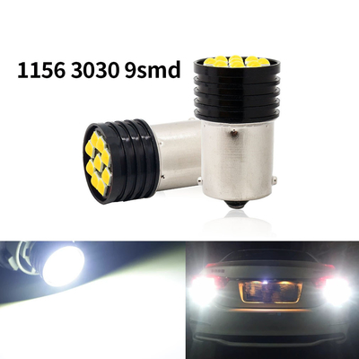 1157 BAY15D LED P21/5W 1156 BA15S P21W LED gloeilampen 9 SMD 3030 R5W R10W Car Reverse Light Brake Tail Lamp