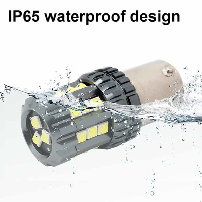 Witte LED-auto-draailichten Auto 12V 24V 2835 45SMD 1156 1157 T25 3156 3157 T20 7440 7443 Canbus-lampen Auto Led