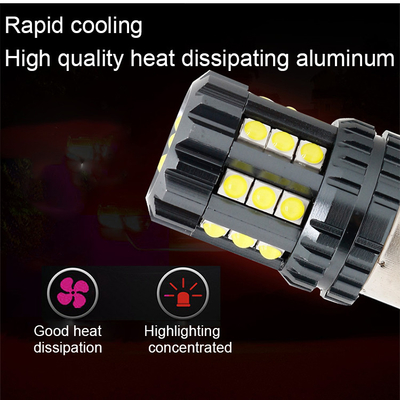 Witte LED-auto-draailichten Auto 12V 24V 2835 45SMD 1156 1157 T25 3156 3157 T20 7440 7443 Canbus-lampen Auto Led