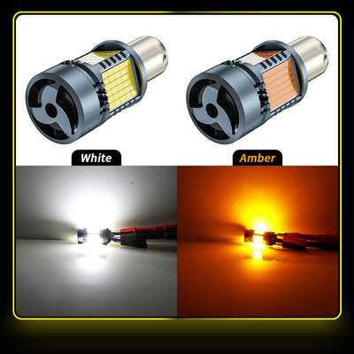 LED-lamp met Canbus 2016 120SMD T20 1156 1157 3156 3157 LED-draaisignaalremlichten met ventilator-autolamp