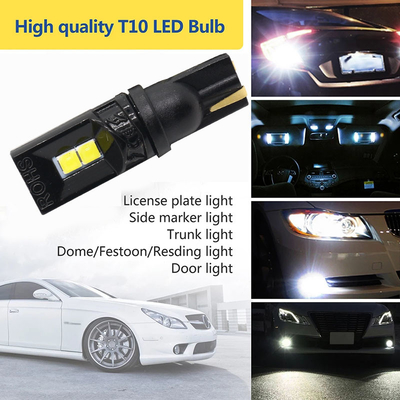 360 graden LED-lampen T10 194 168 147 W5W 3030 Auto LED-lampen voor het interieur