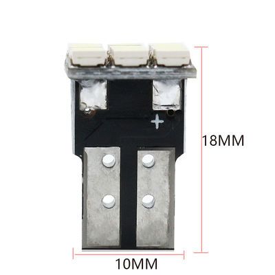 Vermogen 9W LED gloeilampen Waterdicht IP67 360 graden Automotive Light 12v T10 12SMD 1206 3020 Leeslamp Licentieplaat