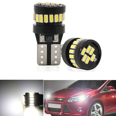 3014 LED-chip Automotive lampen Wit licht 360 graden straalhoek T10 3014 24smd