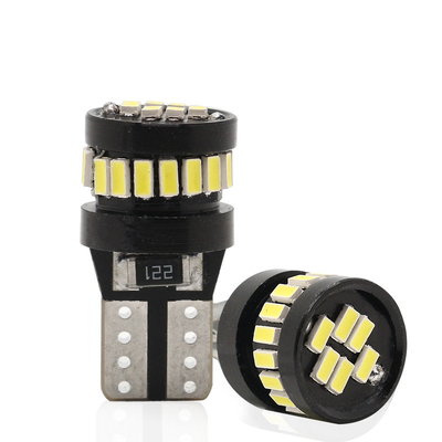 3014 LED-chip Automotive lampen Wit licht 360 graden straalhoek T10 3014 24smd