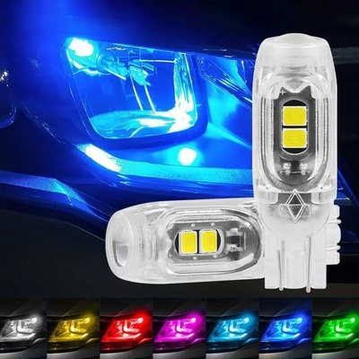 360 graden LED gloeilamp Automobiele kentekenplaat Licht T10 2835 3030 5smd LED Highlight 5W5 Nonpolar Small Width Lamp