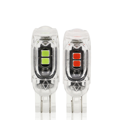 360 graden LED gloeilamp Automobiele kentekenplaat Licht T10 2835 3030 5smd LED Highlight 5W5 Nonpolar Small Width Lamp