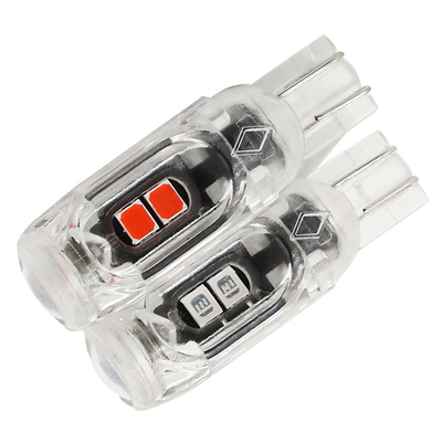 360 graden LED gloeilamp Automobiele kentekenplaat Licht T10 2835 3030 5smd LED Highlight 5W5 Nonpolar Small Width Lamp