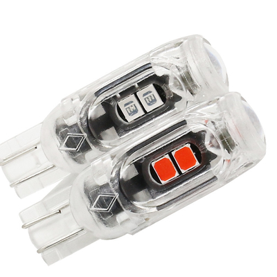360 graden LED gloeilamp Automobiele kentekenplaat Licht T10 2835 3030 5smd LED Highlight 5W5 Nonpolar Small Width Lamp