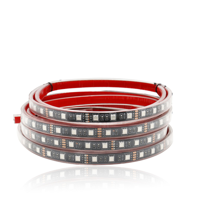 Automotive LED-interieurverlichting Meerkleurig afstandsbediening Flexibel ABS 12V Auto LED-strooklicht