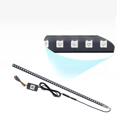 Universal ABS Auto Interieur LED-lichten Waterdicht 56cm Auto Flash Strobe Light Knight Rider Scanner Light