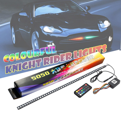 Universal ABS Auto Interieur LED-lichten Waterdicht 56cm Auto Flash Strobe Light Knight Rider Scanner Light