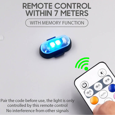 RGB-kleur LED-auto-interieur-atmosfeerverlichting Micro USB IP67 draadloze afstandsbediening