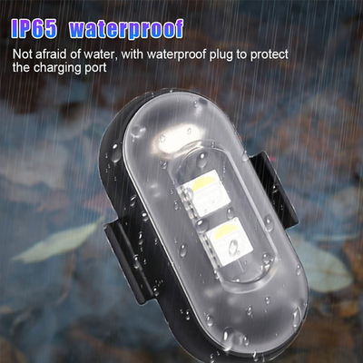 RGB-kleur LED-auto-interieur-atmosfeerverlichting Micro USB IP67 draadloze afstandsbediening