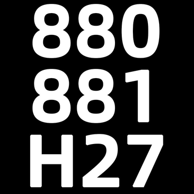 O3 12V 55W 12000 Lumen Automobiel LEIDENE Koplamp H1 H3 H4 H7 H11 9005 9006 D2H leidden Koplampbol