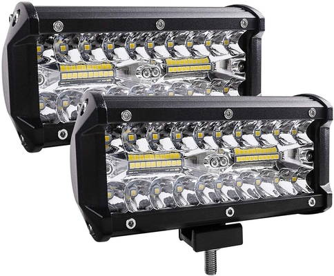 Mist van 240W 24000lm leidde Lichte Bar 7 Duim Geleide Drijflichten Waterdicht Off Road