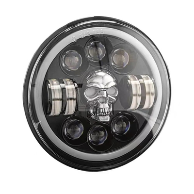 7Inch om Motorfiets LEIDENE Koplampen voor Harley Royal Enfield 12000lm