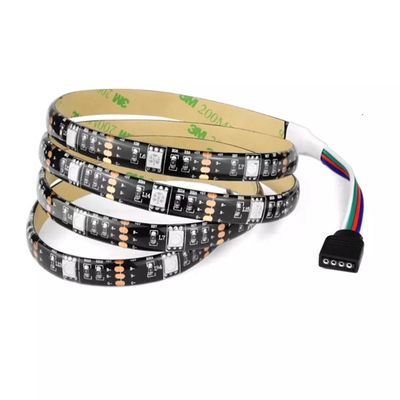 USB-LEIDENE van de Autokoplamp Flexibele Buisstrook SMD 5050 RGB Kleurrijke gelijkstroom 5V